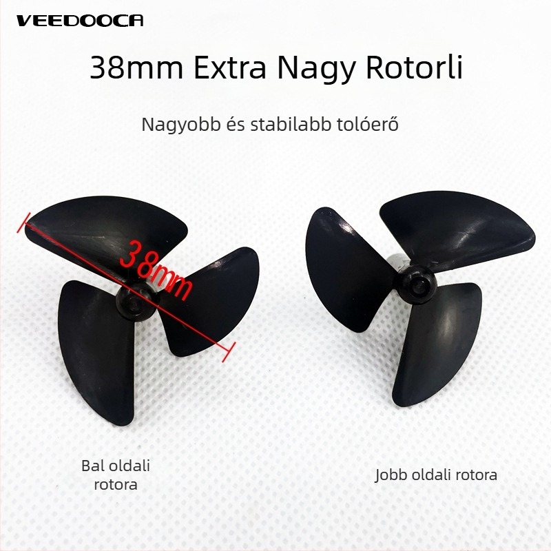 Csónakhoz szóló DC motor - Magas teljesítmény, Nagy sebesség, Vízálló tömítés (12-24V; anyaga: fém tiszta réz mozgó alkatrészekkel; licencelt magáncímke: Igen)