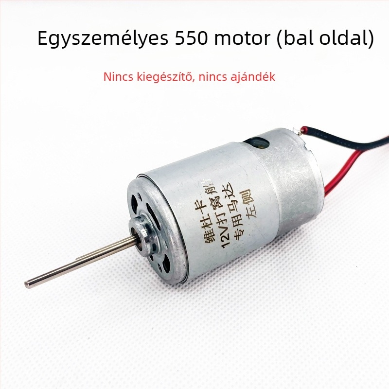 Csónakhoz szóló DC motor - Magas teljesítmény, Nagy sebesség, Vízálló tömítés (12-24V; anyaga: fém tiszta réz mozgó alkatrészekkel; licencelt magáncímke: Igen)