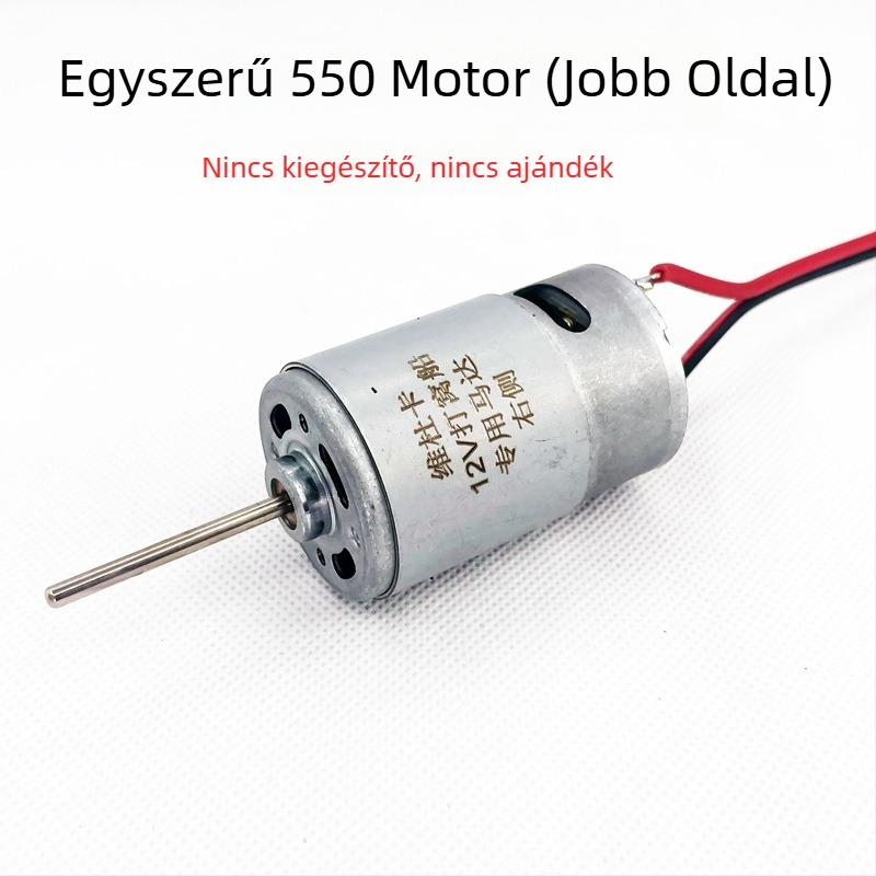Csónakhoz szóló DC motor - Magas teljesítmény, Nagy sebesség, Vízálló tömítés (12-24V; anyaga: fém tiszta réz mozgó alkatrészekkel; licencelt magáncímke: Igen)