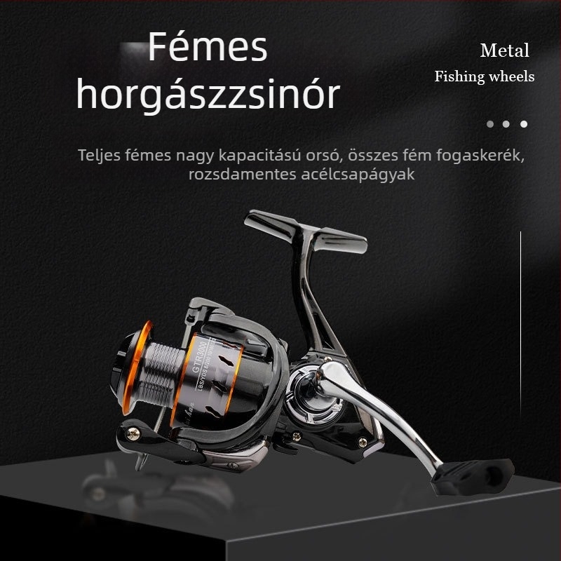 Eagle Dream spinning orsó – mély kupa, ferde nyílás, teljes fém felépítés, zsinórtároló, tengeri horgászatra