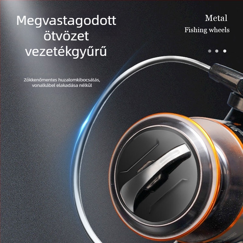 Eagle Dream spinning orsó – mély kupa, ferde nyílás, teljes fém felépítés, zsinórtároló, tengeri horgászatra