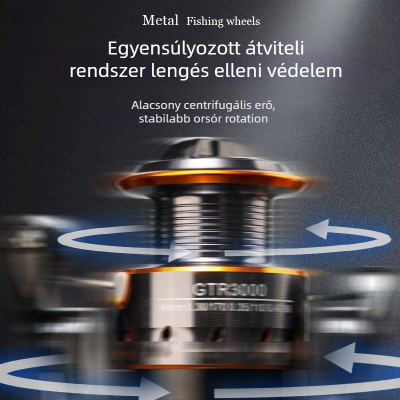 Eagle Dream spinning orsó – mély kupa, ferde nyílás, teljes fém felépítés, zsinórtároló, tengeri horgászatra
