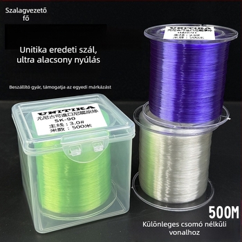 Boss pan nejlon szublínia horgászathoz, csomó nélküli kialakítás, 10 kg szakítóerő, 48 darabos csomagolás, származás Japán