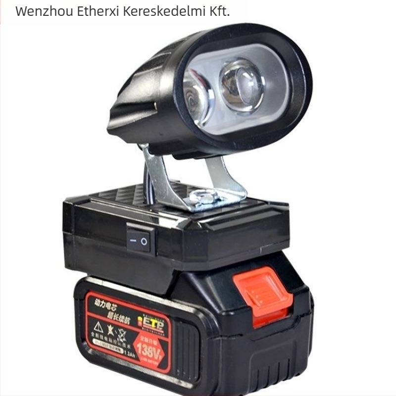 Éjszakai horgász fejlámpa — lítium-akkumulátorról működő, nagy teljesítményű fény, fejre rögzített dizájn, Xiaoduo