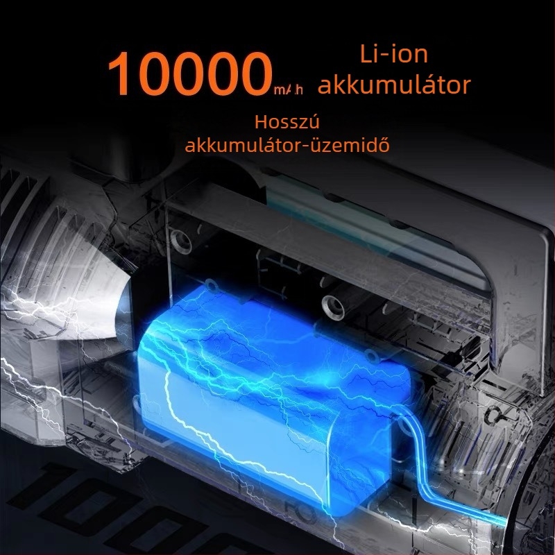 Kang Ming KM2698 KM2697 KM2706 újratölthető LED reflektor, 50W, 10000mAh, hatótáv akár 500 m, kézi használatra, outdoor