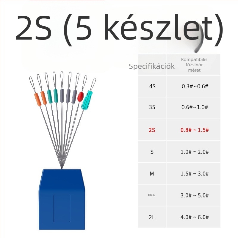 Szilikon távtartó gyöngyök a fő vonalhoz – teljes készlet horgászathoz