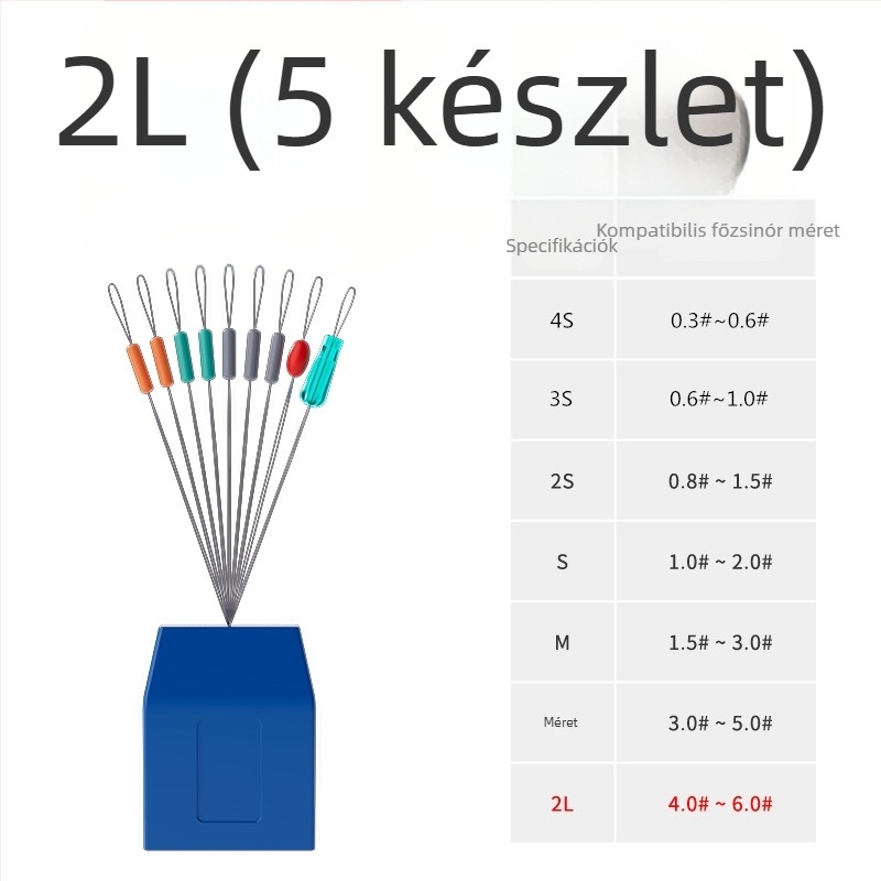 Szilikon távtartó gyöngyök a fő vonalhoz – teljes készlet horgászathoz