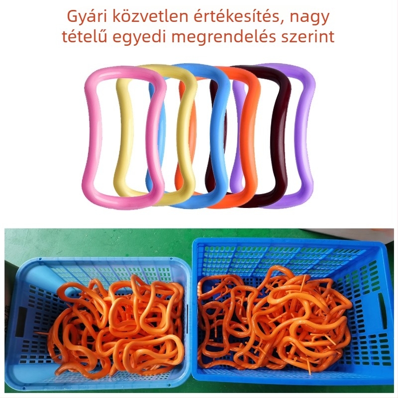 Jóga gyűrű – PP anyag, Pooh Tree márka, jóga segédeszköz fascia-húzáshoz