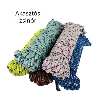 Nylon horgász kötél a víz alga növényzethez, kötöző- és vödörzsinór