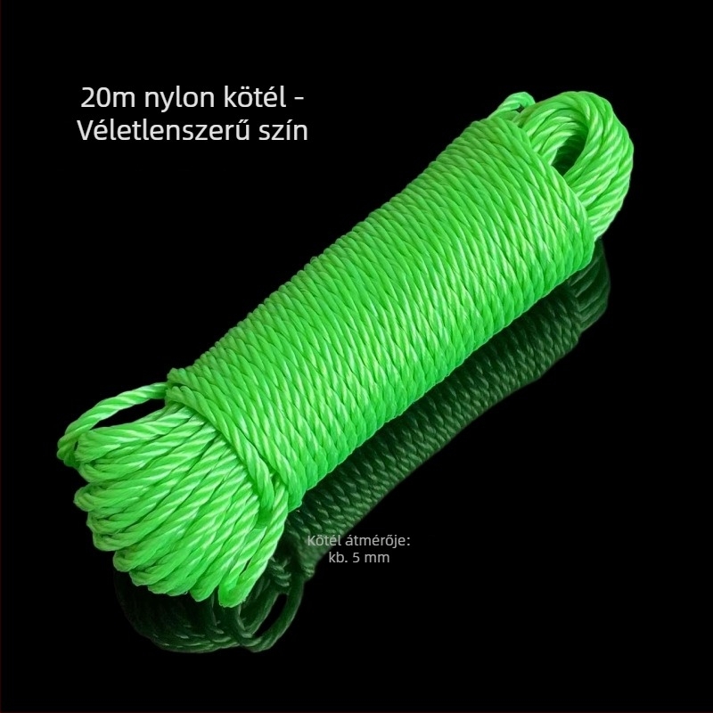 Nylon horgász kötél a víz alga növényzethez, kötöző- és vödörzsinór