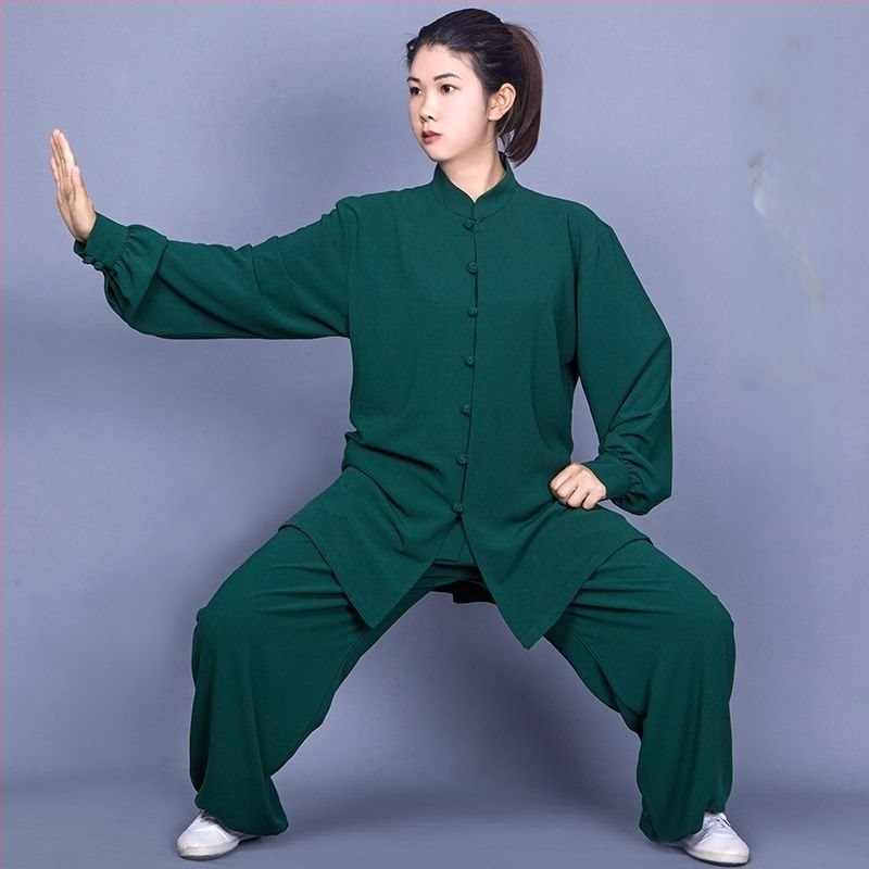 Tai Chi ruházat férfiaknak és nőknek, edzőruha csoportos előadásokhoz