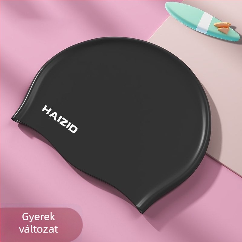 HAIZID gyerekeknek szánt szilikon úszósapka, úszáshoz és sekély vízben való használatra