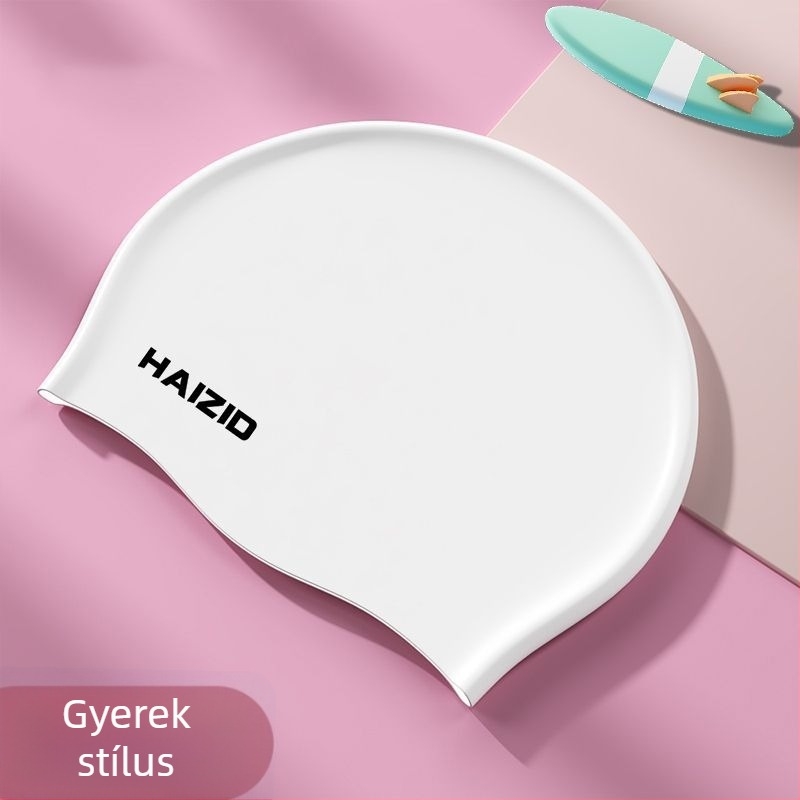 HAIZID gyerekeknek szánt szilikon úszósapka, úszáshoz és sekély vízben való használatra