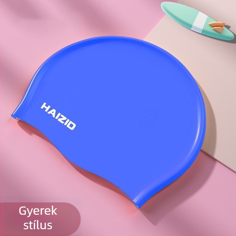 HAIZID gyerekeknek szánt szilikon úszósapka, úszáshoz és sekély vízben való használatra