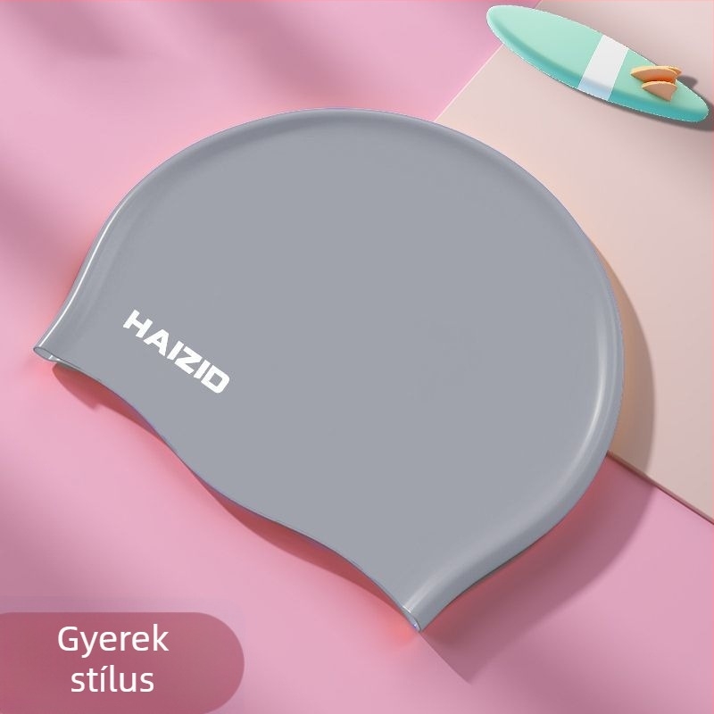 HAIZID gyerekeknek szánt szilikon úszósapka, úszáshoz és sekély vízben való használatra