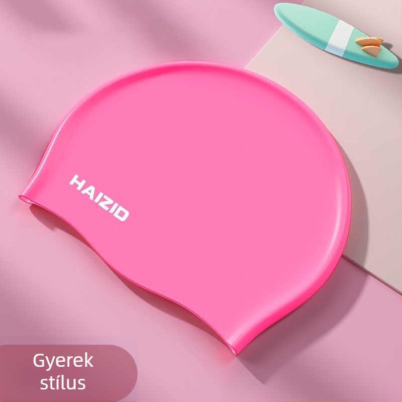 HAIZID gyerekeknek szánt szilikon úszósapka, úszáshoz és sekély vízben való használatra