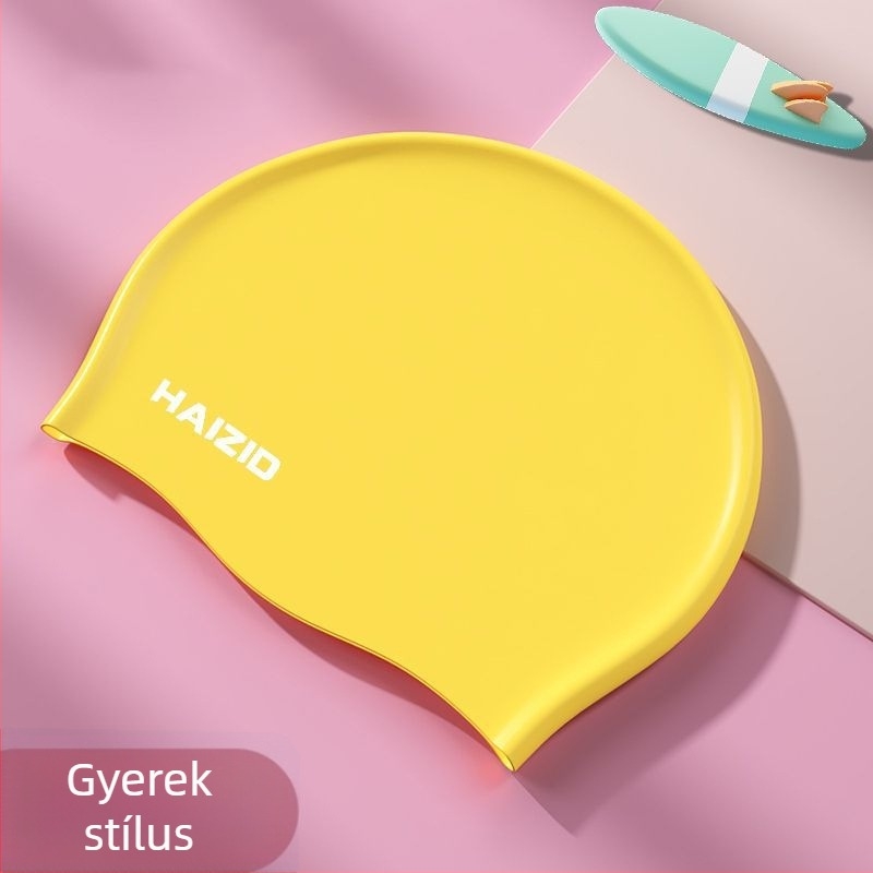 HAIZID gyerekeknek szánt szilikon úszósapka, úszáshoz és sekély vízben való használatra