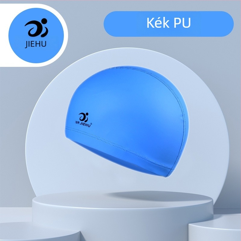 Úszósapka PU bevonattal, vízálló, légáteresztő, kényelmes felnőtteknek