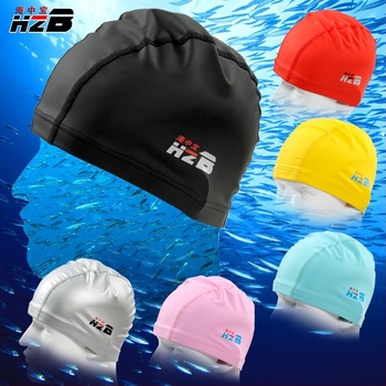 PU bevonatos úszósapka felnőtteknek, vízálló és lélegző