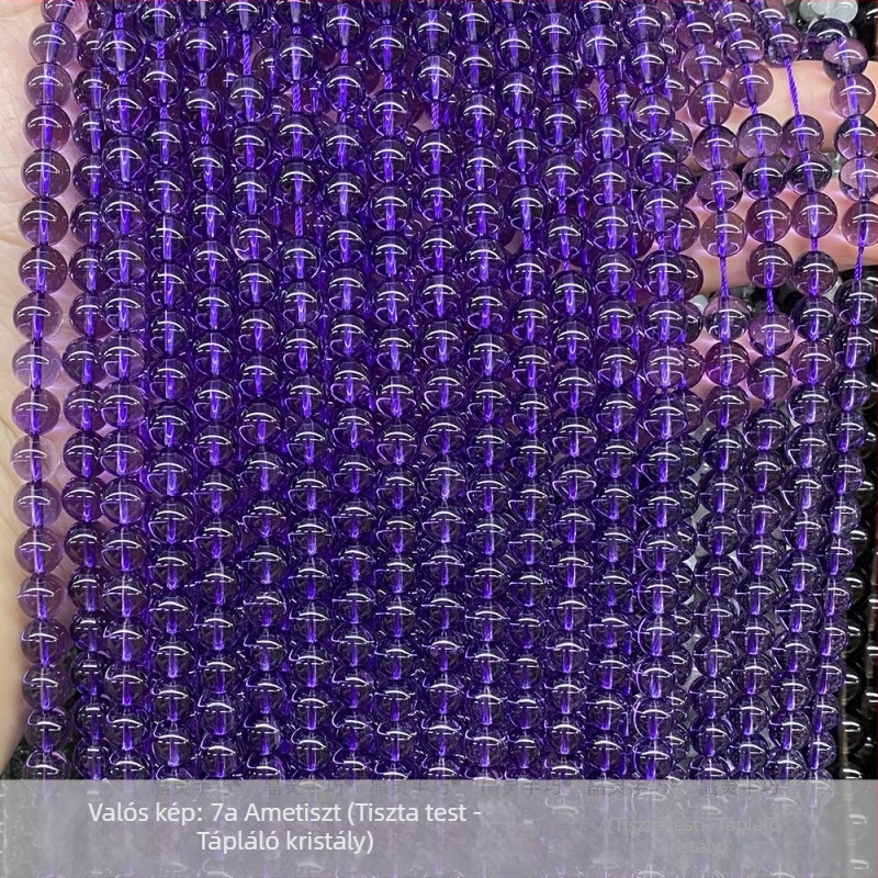 Szabad gyöngyök ametiszt kristályból – Stílus: Nine Fire – Márka: Crystal Gift – Csomagolás: tömeg – Megjelenés: 2024 nyár