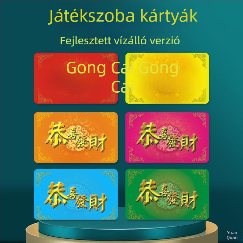 Matt felületű chip érme Mahjonghoz és kártyaszobákhoz - névérték nélküli, szórakozás