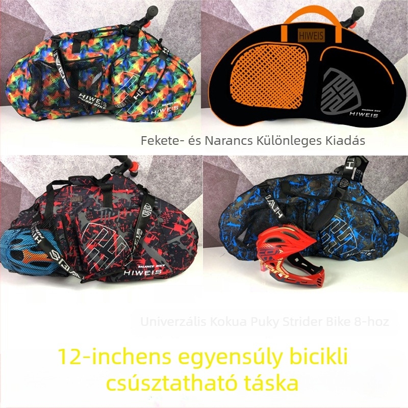 Vászon kerékpár tároló táska, 12L kapacitás