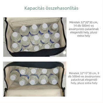 Fekete vászonból készült, multifunkciós oldaltáska motorkerékpárokhoz és elektromos kerékpárokhoz, pannier-stílusú oldaltáska szerszámrekesszel a hátsó ülésnél