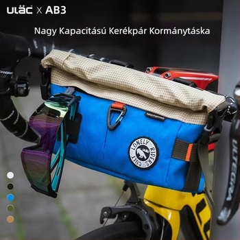ULAC vízálló kormánytáska kerékpárhoz, többfunkciós, 3L kapacitás, hegyi kerékpár