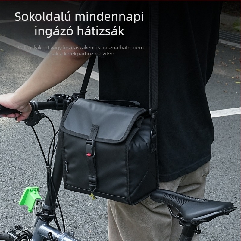Nagy kapacitású hordozható hőszigetelt utazótáska mágneszáras, leválasztható összecsukható kivitelben, divatos színekben