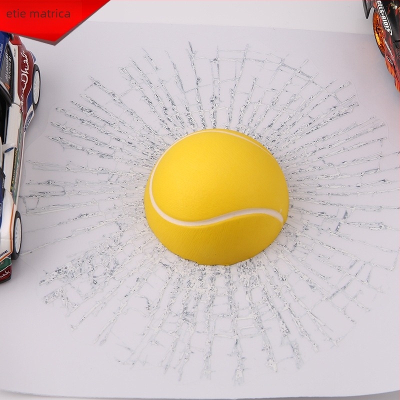 Autó ablaktáblára szóló ablak matrica kosaras, futball és tenis mintákkal — PVC+eva, testreszabható, márka Etie/wing sticker