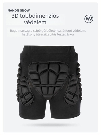 Sealde Gyermekek csípővédő nadrág – belső viselet, lélegző EVA anyagú csípővédő, síeléshez és görkorizáshoz