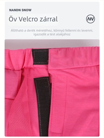 Sealde Gyermekek csípővédő nadrág – belső viselet, lélegző EVA anyagú csípővédő, síeléshez és görkorizáshoz