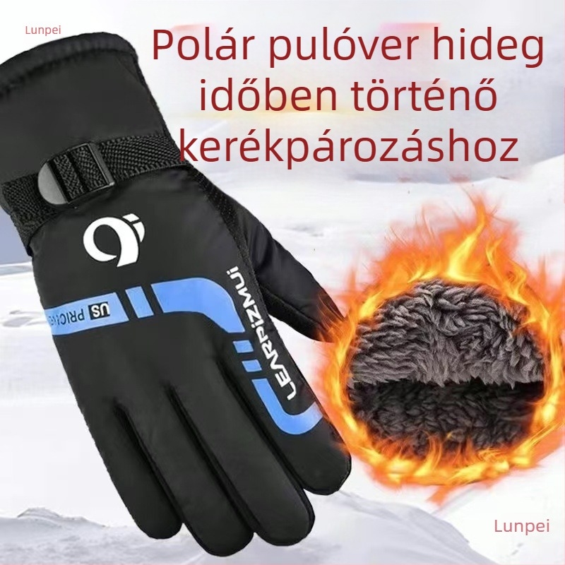 Síkesztyűk férfiaknak, nylon anyagú, márka Hazy, felnőttek