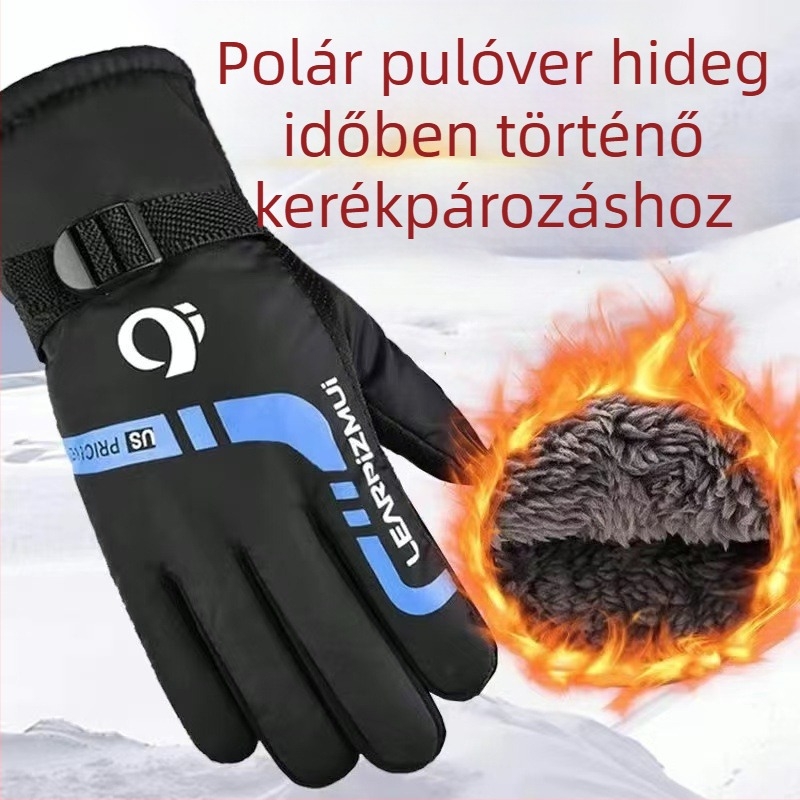 Síkesztyűk férfiaknak, nylon anyagú, márka Hazy, felnőttek