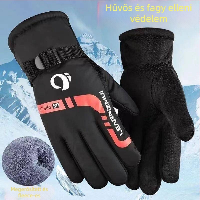 Síkesztyűk férfiaknak, nylon anyagú, márka Hazy, felnőttek