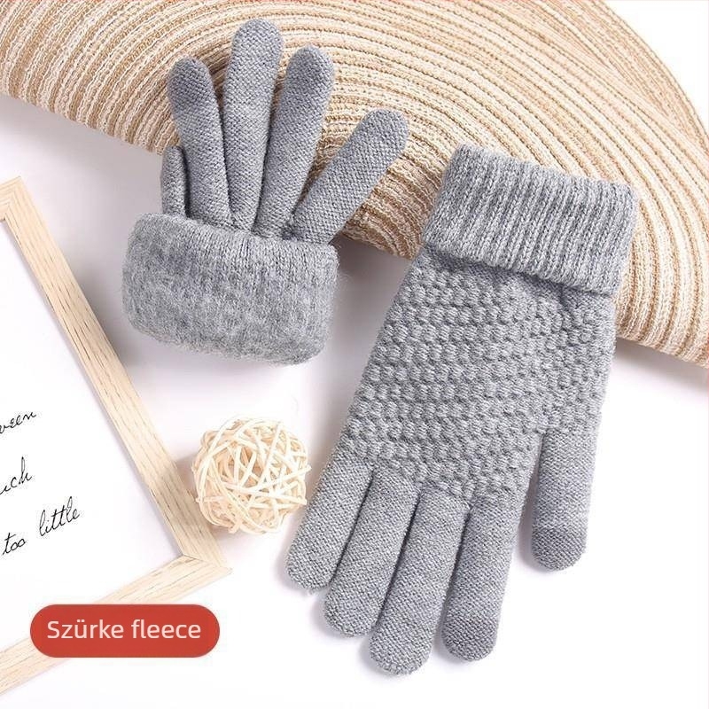 Síkesztyűk férfiaknak, nylon anyagú, márka Hazy, felnőttek