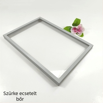 Ékszeres tálca, MDF csiszolt bőrrel bevonva, sík lemez, magas minőség, Shenzhen