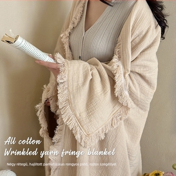 Törölköző pléd, poliészter, 300 g alatt, minden évszakban, skandináv stílus