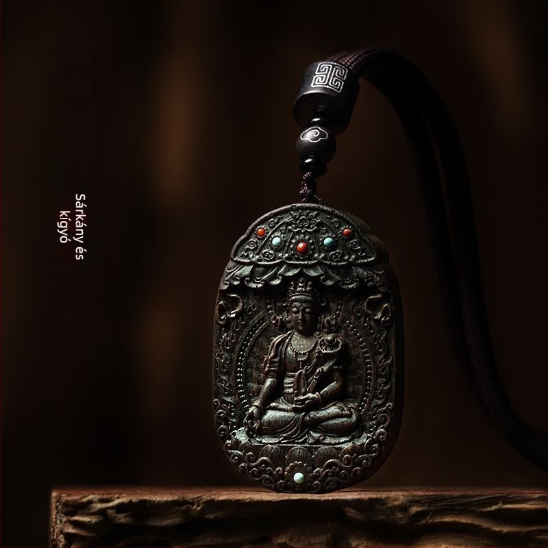 Kézzel készített geometriai cirkón nyaklánc, természetes stílus