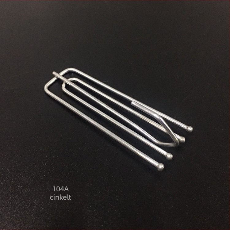 Vasból készült függönykampó, négyágú kampó, univerzális függöny tartozék, modern minimalist stílus