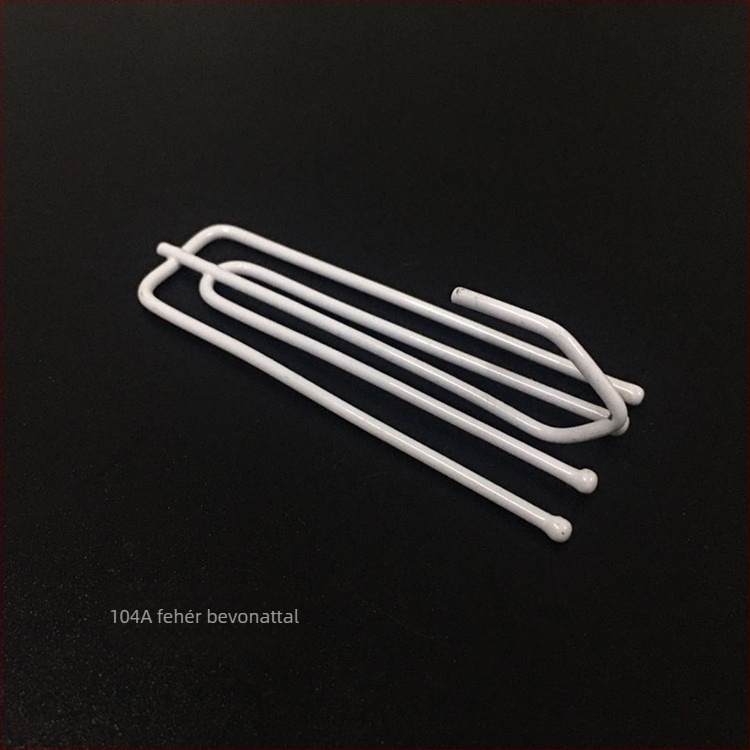 Vasból készült függönykampó, négyágú kampó, univerzális függöny tartozék, modern minimalist stílus