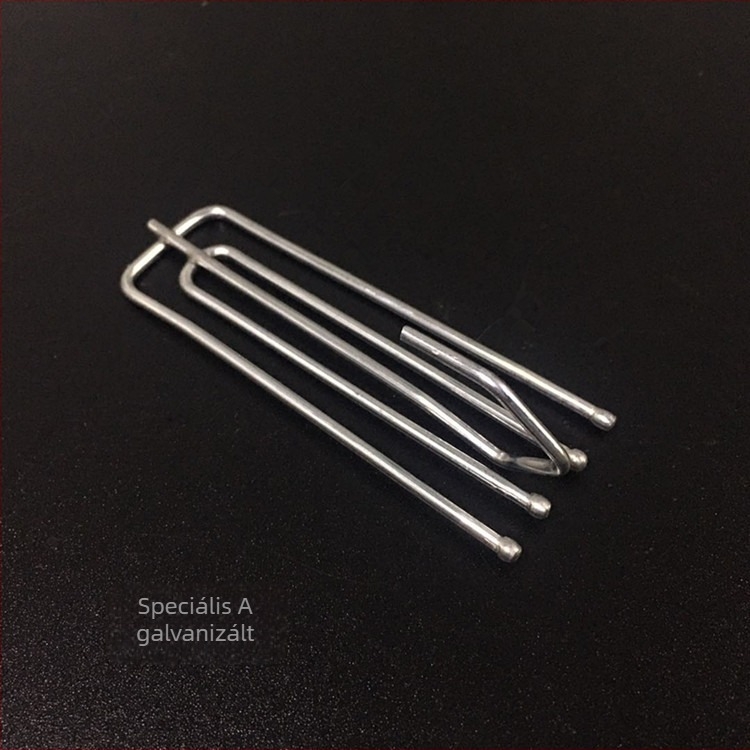 Vasból készült függönykampó, négyágú kampó, univerzális függöny tartozék, modern minimalist stílus