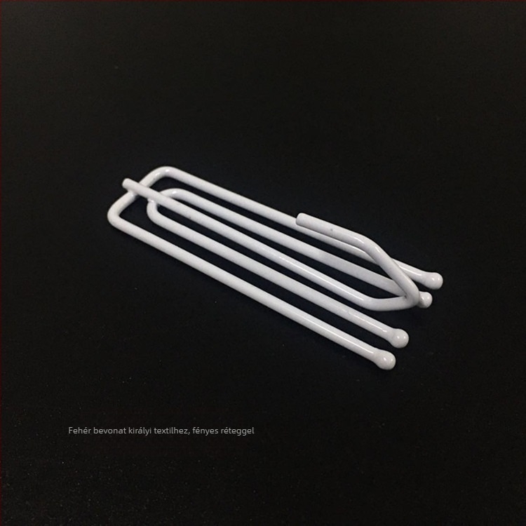 Vasból készült függönykampó, négyágú kampó, univerzális függöny tartozék, modern minimalist stílus