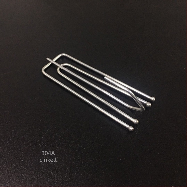 Vasból készült függönykampó, négyágú kampó, univerzális függöny tartozék, modern minimalist stílus