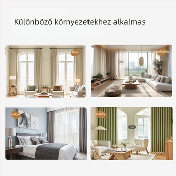 Kétoldalas chenille blackout függönyök nappalira és hálószobára, luxus hotell vila stílusú