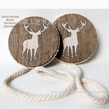 Faanyagú függönykötőszalag mágneses csattal, Bolian, testreszabható, felület festett