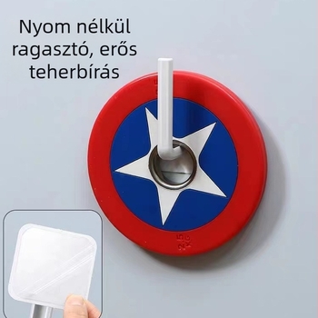 Fúrás nélküli függöny tartó – falikötő kampó zuhany- és ajtófüggönyhöz (anyag: selyem virág; kód: F97st76j668st5; márka: Other; stílus: általános)