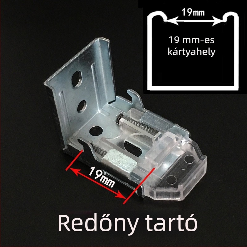 Római/roló árnyékoló kód tartó – gyöngyös, puha géz függöny telepítési kiegészítő