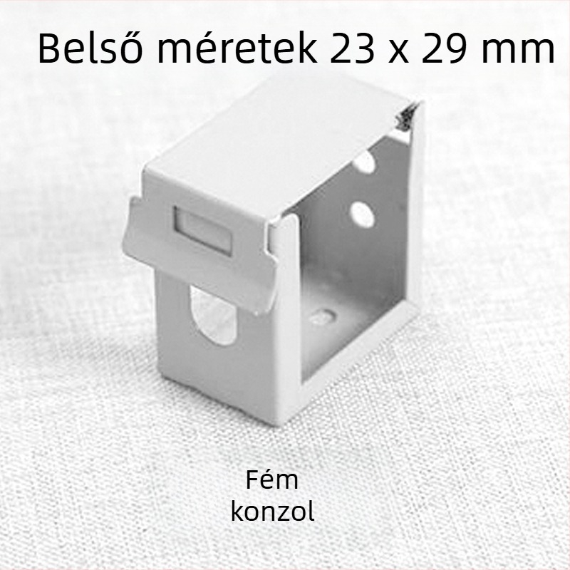 Római/roló árnyékoló kód tartó – gyöngyös, puha géz függöny telepítési kiegészítő