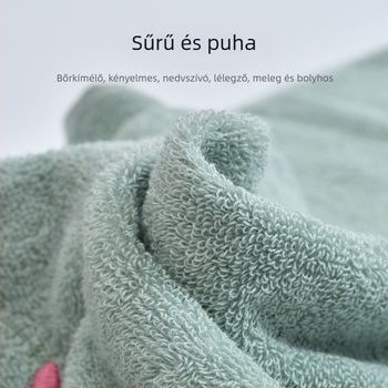 100% pamut törölközők ajándékdobozban – 2 db, puha, nedvszívó arctörölközők, 110 g/db